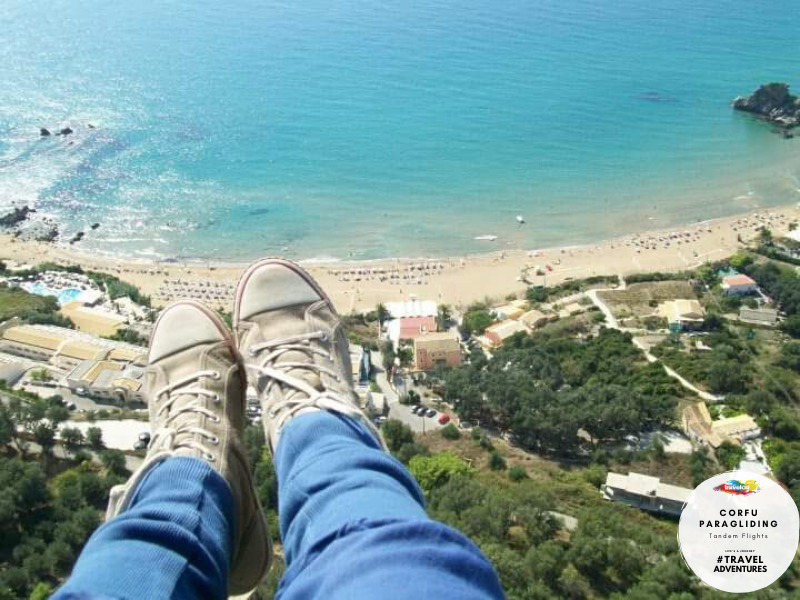 Travelco Corfu paragliding